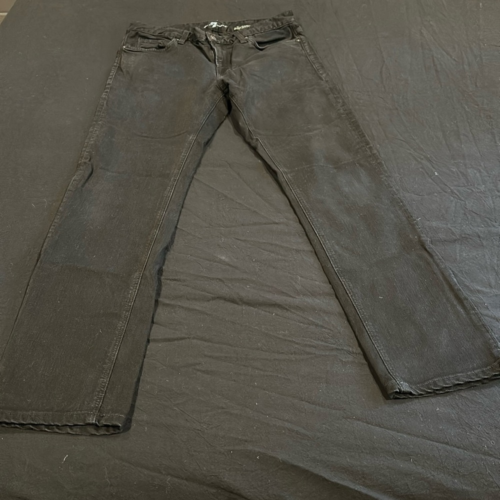 Seven Brand Slimmy black denim jeans